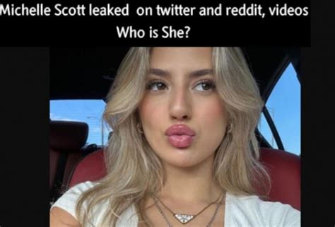 michelle scott onlyfans leaked|Michelle Scott Onlyfans Leaked – With friends Naked Boobs